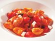 Melanzanignocchi mit Kirschtomaten und Büffelmozzarella