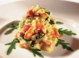 Rucolarisotto mit Parmaschinken