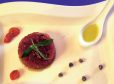 Tatar vom Thunfisch - Tartara di tonno con i tre olii