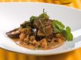 Gebratene Entenleber mit Birnenragout