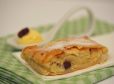 Strudel mit Birnentopfenfüllung