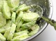 Gurkensalat mit Sauerrahm