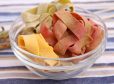 Bunte Bandnudeln mit Gemüsesauce