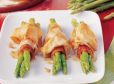 Spargel-Röllchen mit Rohschinken