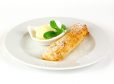 Gebackene Banane mit Eis