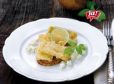 Camemberttörtchen mit Apfel-Kräutersauce