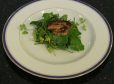 Salat aus Kräutern mit gebratener Foie gras