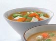 Miso-Suppe mit Tofu und Gemüse