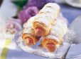 Schaumrollen mit Lebkuchenfüllung