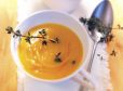 Karottensuppe mit Apfel und Ingwer