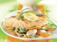 Lachs im Gemüsebett