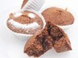 Gefüllte Schokolademuffins