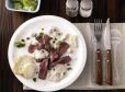 Rumpsteak mit 3 Pfeffer-Thunfischsauce