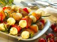 Marinierte Mozarella-Spieße