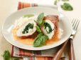 Gefüllte Hühnerbrust mit Spinat und Mozzarella