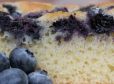 Blechkuchen mit Heidelbeeren
