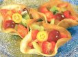 Hippenschüsserln mit marinierten Früchten