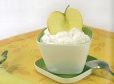 Topfencreme mit Früchten
