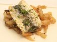 Fenchelsalat mit frischen Sardinen und Oliven