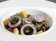 Käferbohnensalat mit Kürbiskernöl