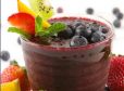 Smoothie mit Heidelbeeren