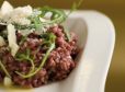 Risotto mit Chianti und Rucola