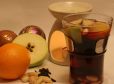 Glühwein mit Früchten