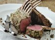 Lammkrone mit Senf-Kräuterkruste