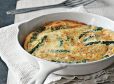 Spargel-Frittata mit frischer Minze