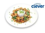 Knuspriger Hühner-Gemüse-Wok


