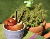 Gegrillter Apfel mit...