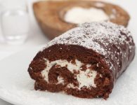 Schoko-Kokos-Roulade