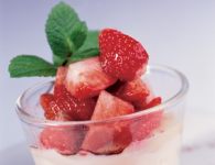 Erdbeeren mit Eierli...