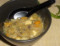 Fastensuppe mit Tofu...