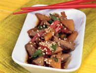 Ente mit Kürbis und...
