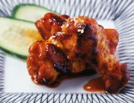 Perlhuhn-Teriyaki