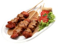 Enten-Saté-Spießchen