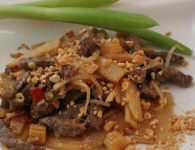 Lamm aus dem Wok mit...
