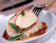 Hühner-Saltimbocca