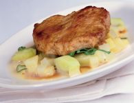 Kalbsrückensteak mit...