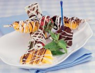 Schoko-Frucht-Spieße
