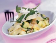 Zucchini-Tagliatelle