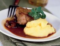 Kalbssteak mit Pilze...