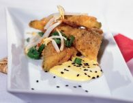 Auberginenschnitzel...