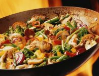 Wok-Gemüse mit Tofu...