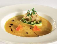 Kürbisschaumsuppe mi...