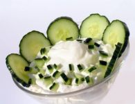 Gurken-Rahm-Salat