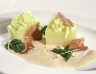 Gratinierte Kohlrabi...