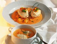 Paprikaschaumsuppe m...