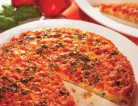 Frittata mit Tomaten...